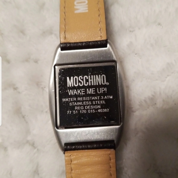 Vintage Moschino "Wake Me Up!" Watch and Alarm - Picture 4 of 8